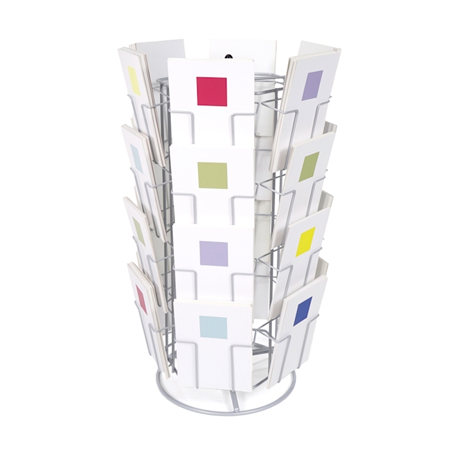 Counter swivel stand 24 Subjects 130x150 mm